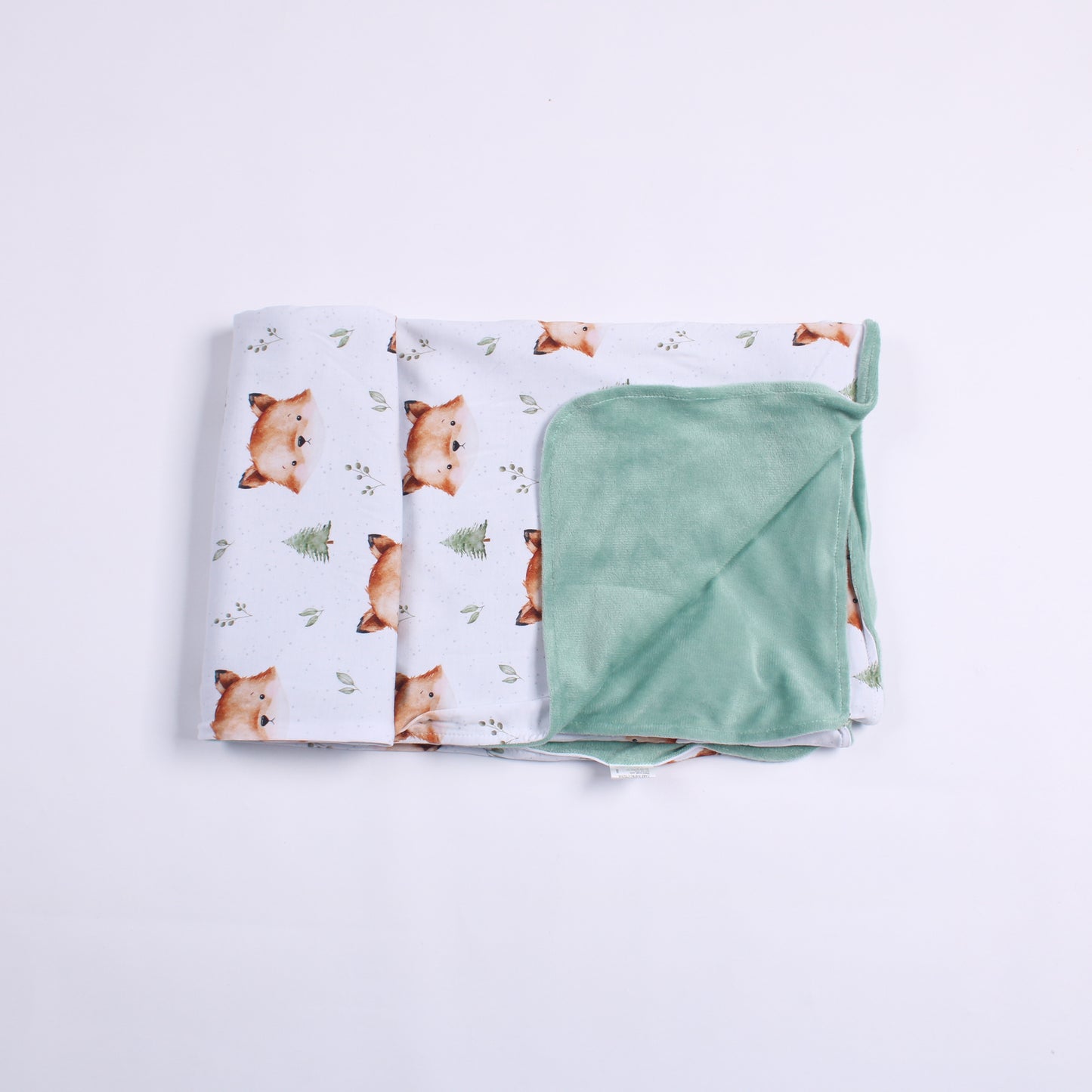 Winter Fox Minky Blanket 40x40