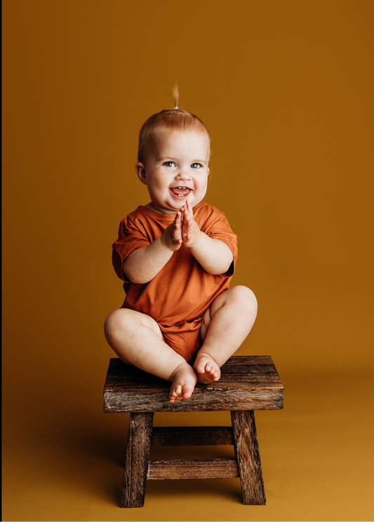 Shorts Set - Burnt Orange